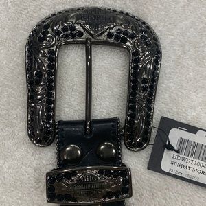 Womens NWT XL Harley Davidson Sunday Morning Belt.